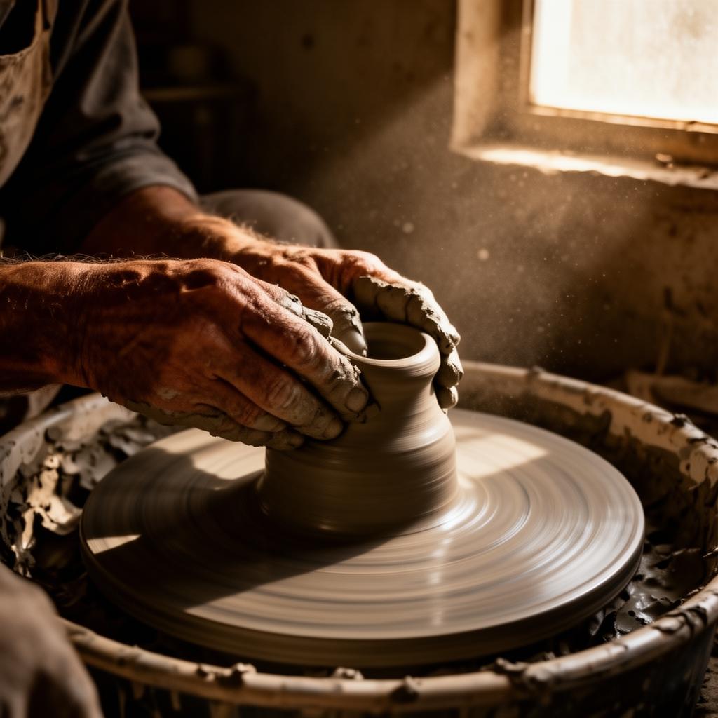 The morning Don Tomás fires the kiln